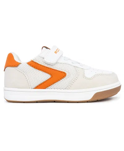 Rockport Toddler And Little Boys Hoffman Casual Sneakers In Bone,orange