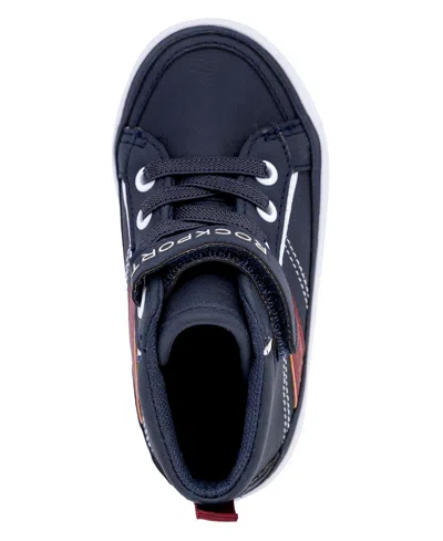 Rockport Toddler And Little Boys Gavin Casual Sneakers In Navy Multi