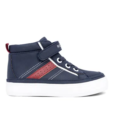 Rockport Toddler And Little Boys Gavin Casual Sneakers In Navy Multi