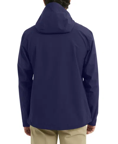 Hawke & Co. Men's Waterproof All-season Rain Jacket In Blue