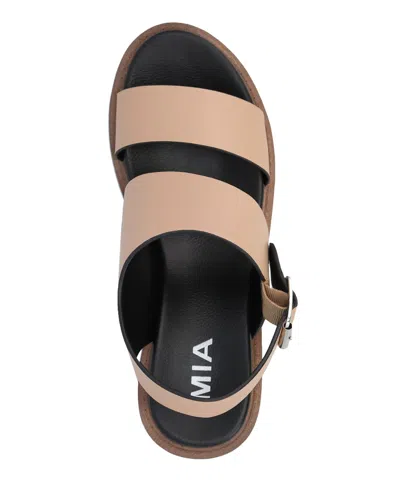 Mia Women's Sheska Block Heel Sandals In Tan