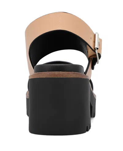 Mia Women's Sheska Block Heel Sandals In Tan