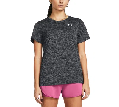 Under Armour Tech™ Textured Women's Short Sleeve Black In Black