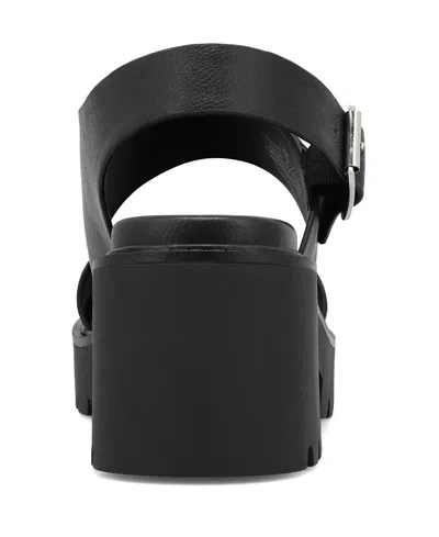 Mia Women's Sheska Block Heel Sandals In Black