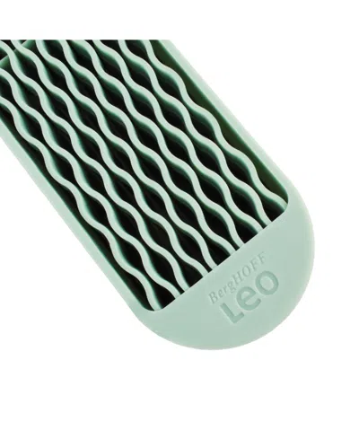 Berghoff Leo 8-piece Kitchen Knife Set With Universal Knife Block In Mint