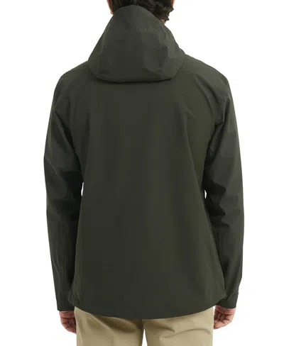 Hawke & Co. Men's Waterproof All-season Rain Jacket In Green