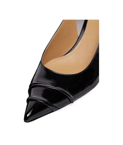 Maison Margiela Black Kinkies Slingback Heels In Black
