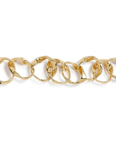 Robert Lee Morris Soho Sculpted Link Bracelet In Gold