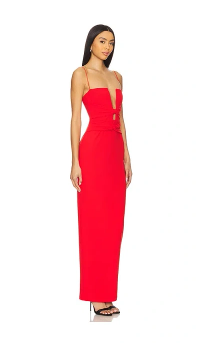 Nookie Valentine Gown In Red