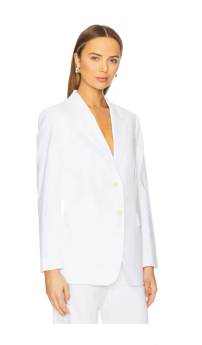 Theory Oversized Blazer In White