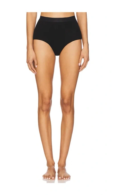 Kiki De Montparnasse Tous Les Jours High Waist Panty In Black