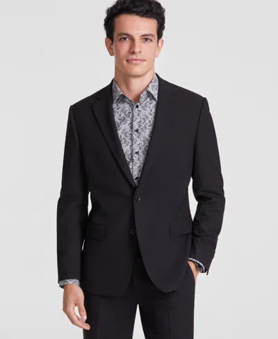 Tallia Men's Classic-fit Suit Separate Jacket In Black
