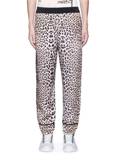Shop 3.1 Phillip Lim / フィリップ リム Reversible Leopard Print Satin Pajama Pants