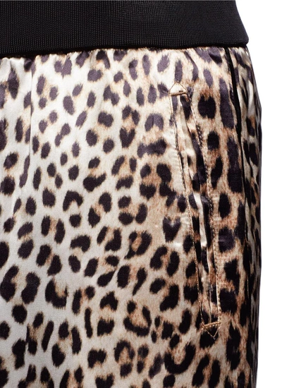 Shop 3.1 Phillip Lim / フィリップ リム Reversible Leopard Print Satin Pajama Pants