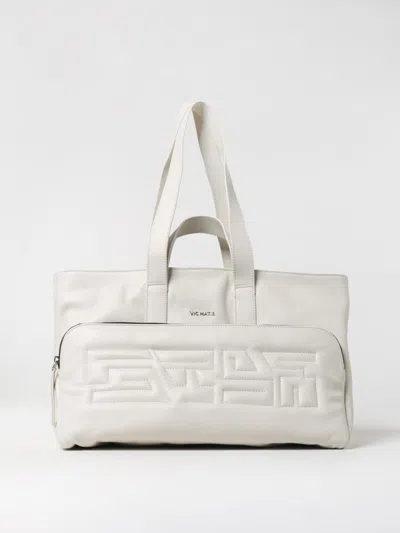 Vic Matie Shoulder Bag In White