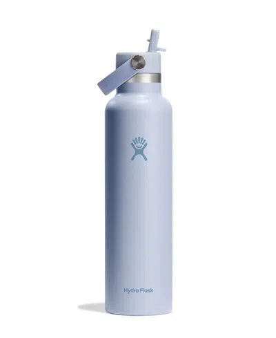 Hydro Flask 24 oz Standard Mouth With Flex Straw Cap In Blue