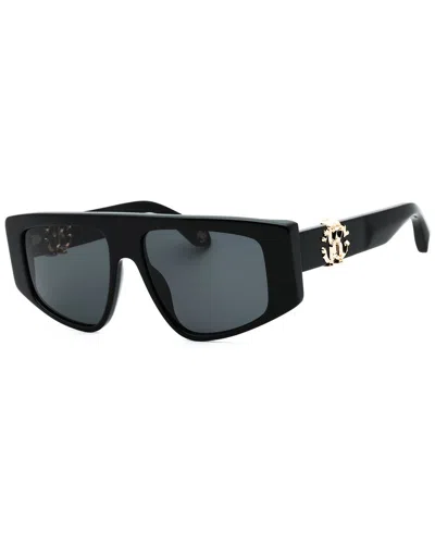 Roberto Cavalli Women's Src037m 99mm Sunglasses In Beige