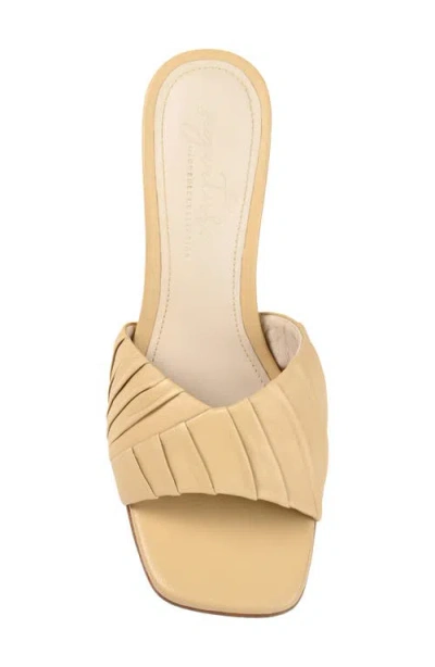 Journee Signature Juliette Womens Square Open Toe Stiletto Heel Pumps In Tan