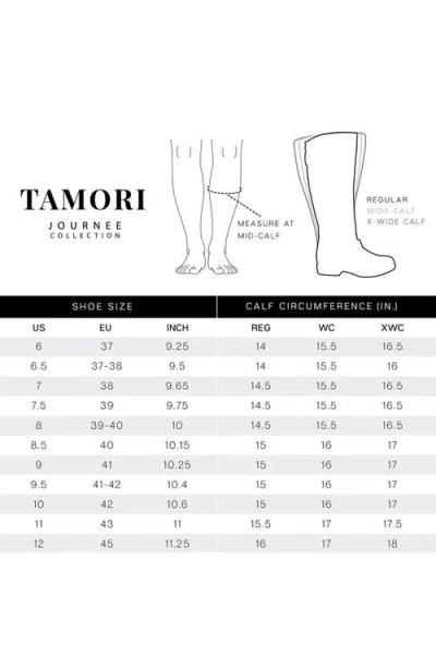 Journee Signature Women's Tamori Stacked Heel Knee High Boots In Tan