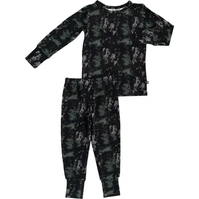 Laree + Co Tie-dye Jogger Set In Onyx
