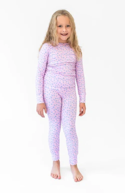 Laree + Co Lillian 2-piece Long Sleeve Set In Leopard