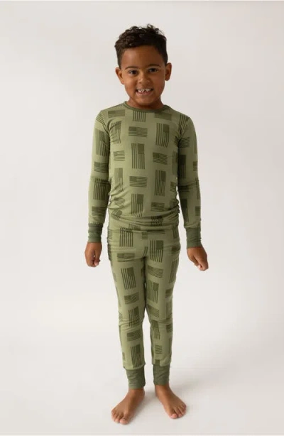 Laree + Co Kolton 2-piece Long Sleeve Set In Green