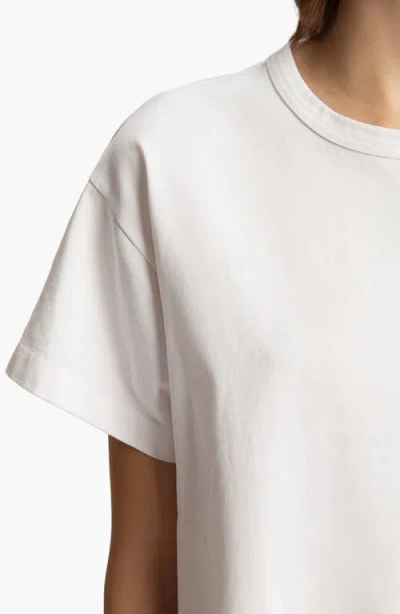 Khaite The Emmylou Cotton T-shirt In White