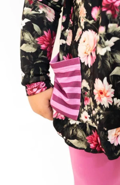 Laree + Co Fallon Peplum & Legging Set In Black