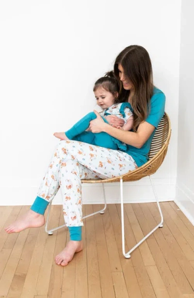 Laree + Co Lounge Top In Blue