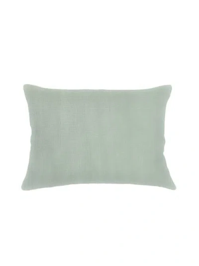 Anaya So Soft Linen Pillow With Down Insert In Sage
