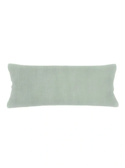 Anaya So Soft Linen Pillow With Down Insert In Sage