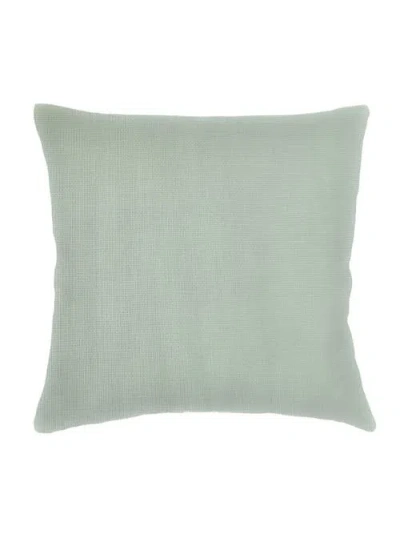 Anaya So Soft Linen Pillow With Down Insert In Sage