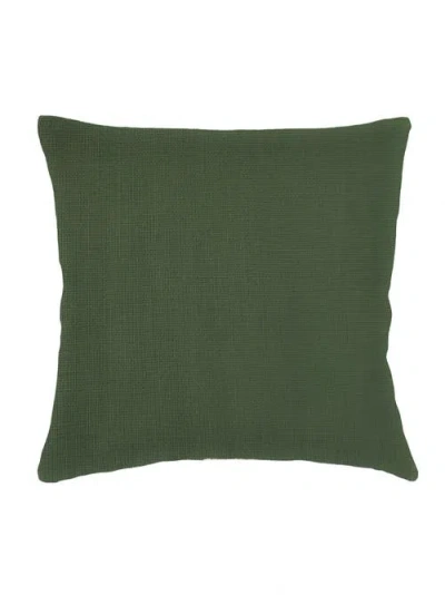 Anaya So Soft Linen Pillow With Down Insert In Spruce