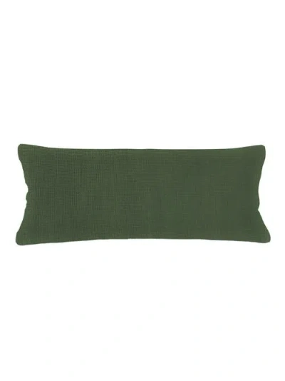 Anaya So Soft Linen Pillow With Down Insert In Spruce