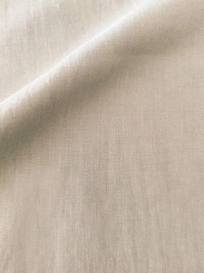 Anaya So Soft Linen Pillow With Down Insert In Warm Beige