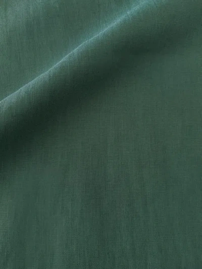 Anaya So Soft Linen Pillow Down Alternative Insert In Emerald Green