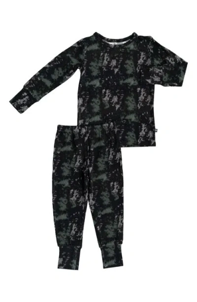 Laree + Co Tie-dye Jogger Set In Onyx