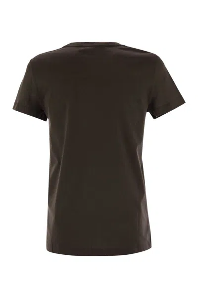 Max Mara Giovane T-shirt In Brown