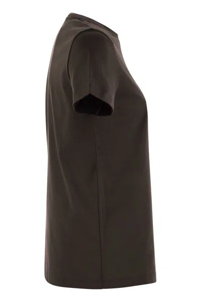 Max Mara Giovane T-shirt In Brown