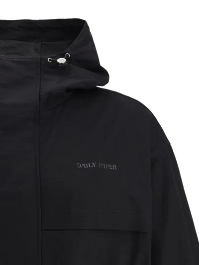 Daily Paper Cotton Jacket In Black