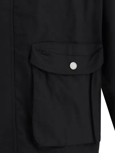 Daily Paper Cotton Jacket In Black