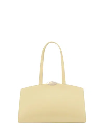 Benedetta Bruzziches Serena Shoulder Bag In Beige