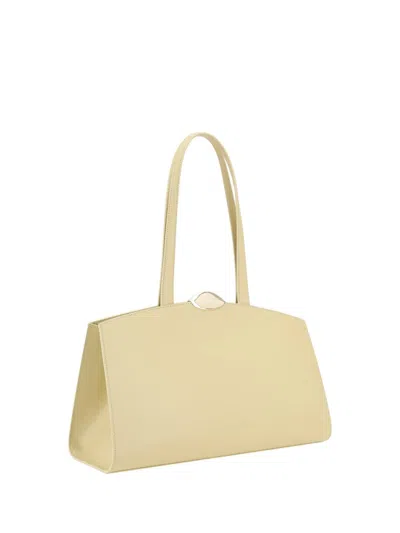 Benedetta Bruzziches Serena Shoulder Bag In Beige