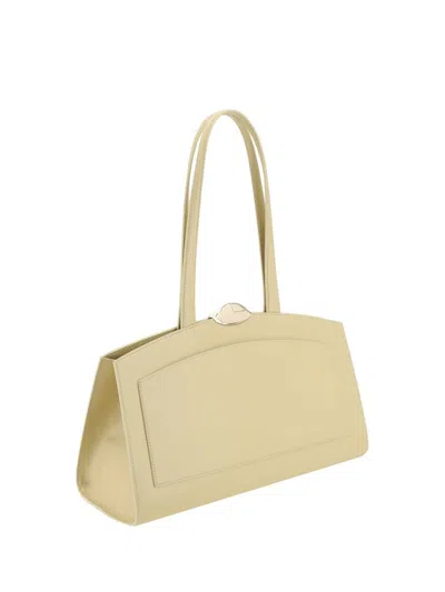 Benedetta Bruzziches Serena Shoulder Bag In Beige