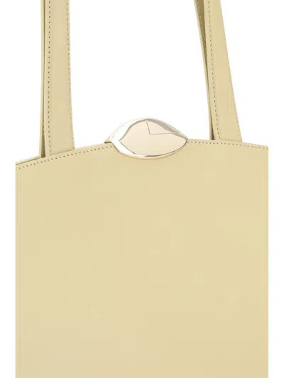 Benedetta Bruzziches Serena Shoulder Bag In Beige