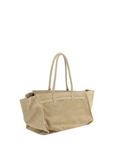 Benedetta Bruzziches Mame La Petite Bag Shoulder Bag In Beige