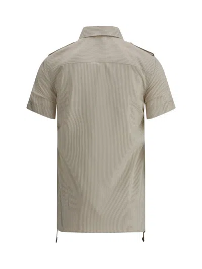 Burberry Women Silk Shirt In Beige