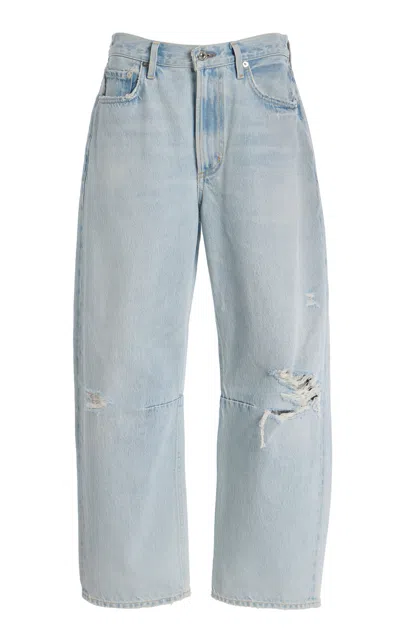 Citizen Of Humanity Miro Rigid High-rise Barrel-leg Jeans In Liri