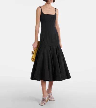 Jacquemus Les Doubles Snake-print Tresses Wedge Mules In White