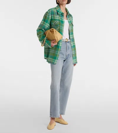 Agolde Pinch Waist Kick Jeans In Blue